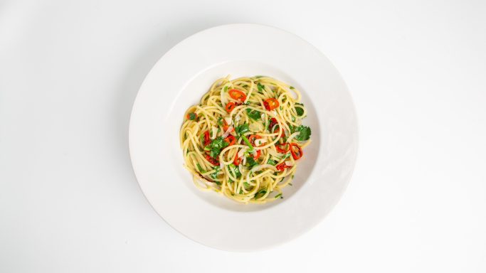 Spaghetti aglio e olio